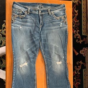 Plus Size Silver Jeans
